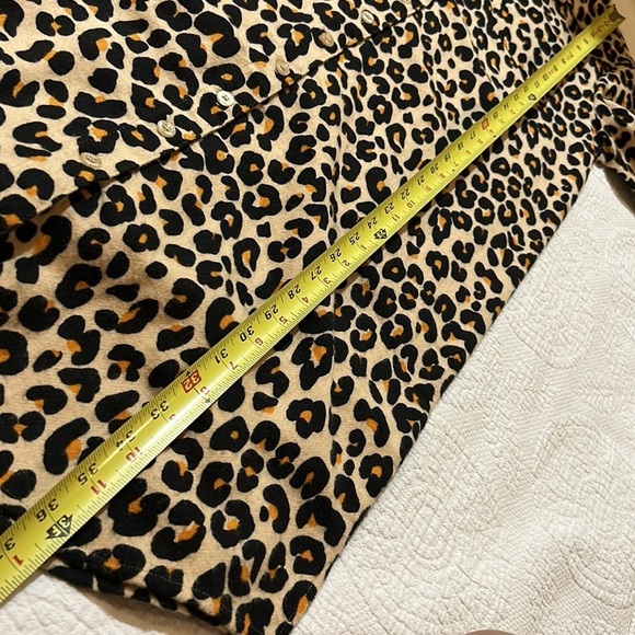 Nordstrom Leopard Print pajama dress. Small. NWOT - Picture 6 of 8